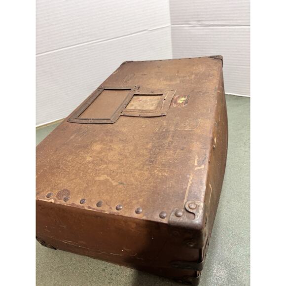 Vintage Military "LAUNDRIPAK" Mailing Laundry Hard Shell Box/Case w/ label - Picture 16 of 16